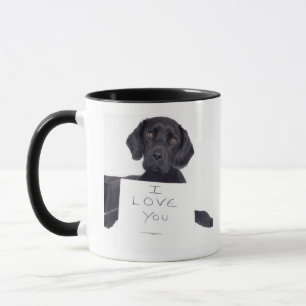 Mug Labrador noir 13 mois