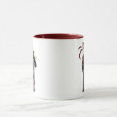 Mug Labrador Noir Avec Fascinateur Vert (Centre)