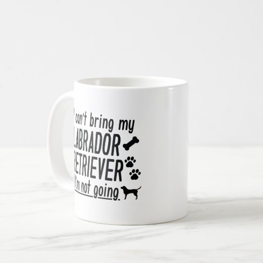 Mug Labrador Retriever (Devant gauche)