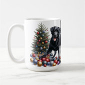 Mug Labrador Retriever Amoureux des chiens de l'arbre (Gauche)