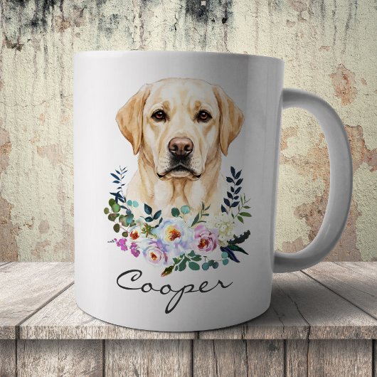 Mug Labrador Retriever aquarelle