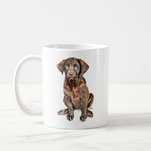 Mug Labrador Retriever au Chocolat