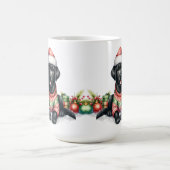 Mug Labrador Retriever Chien Chien Chien Snowman Noël (Centre)