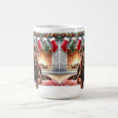 Mug Labrador Retriever Chien Noël Cosy Holiday (Centre)