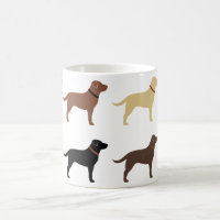 Labrador Retriever Chien Silhouettes Laboratoires