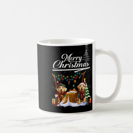 Mug Labrador Retriever Christmas Tree Decorations Dog  (Droite)