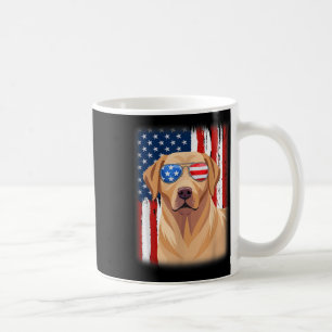 Mug Labrador Retriever Dog America Drapeau 4 juillet n