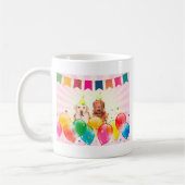 Mug Labrador Retriever Dog Balloons Anniversaire (Gauche)