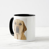 Mug Labrador retriever d'or (familiaris de Canis). (Devant gauche)