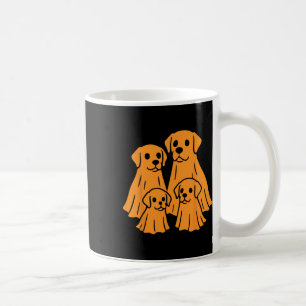 Mug Labrador Retriever Halloween Ghost Famille Drôle D