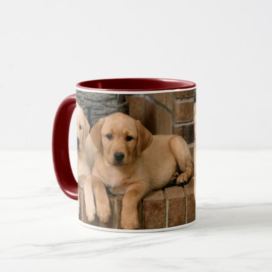 Mug Labrador retriever jaune (Devant gauche)