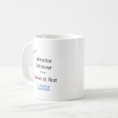 Mug Labrador Retriever Love at First Lick (Devant gauche)
