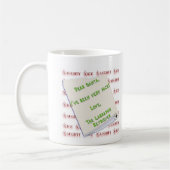 Mug Labrador Retriever Naughty ou Nice (Gauche)