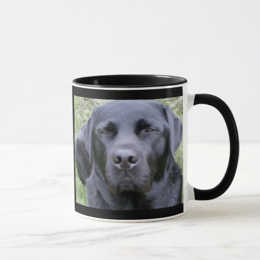 Mug Labrador retriever noir (Droite)