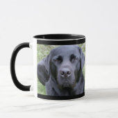 Mug Labrador retriever noir (Gauche)