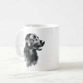 Mug Labrador Retriever noir (Devant gauche)