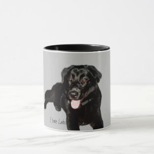 Mug Labrador retriever noir