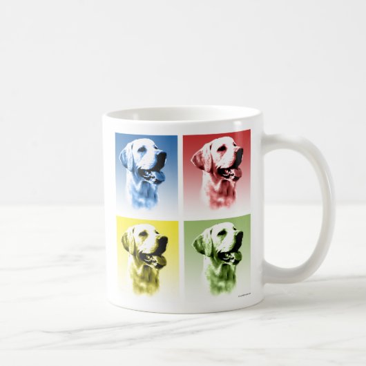 Mug Labrador Retriever Pop Art (Droite)