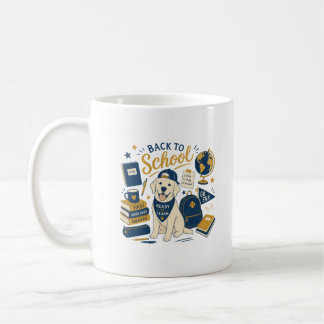 Mug Labrador Rétro pour la Rentrée Scolaire