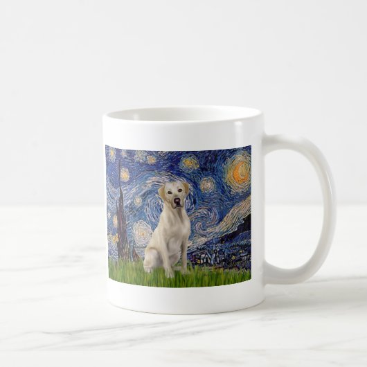 Mug Labrador (Y7) - Nuit étoilée (Droite)