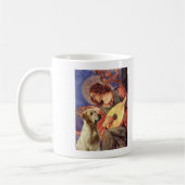 Mug Labrador (Y8) - Angel de mandoline (Gauche)