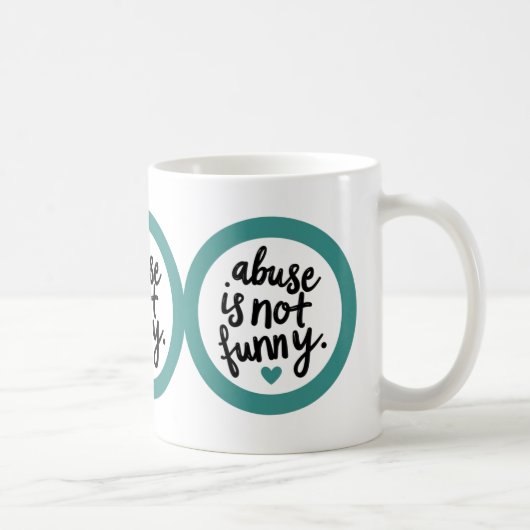 Mug L'abus n'est pas drôle (Droite)