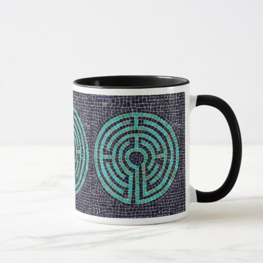 Mug LABYRINTH III Musique noire (Droite)