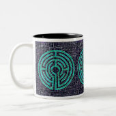 Mug LABYRINTH III Noir Deux-Tons (Gauche)