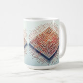 Mug labyrinthe (Devant droit)