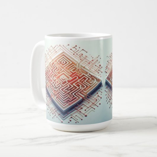 Mug labyrinthe (Devant gauche)