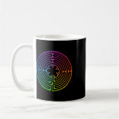 Mug Labyrinthe Arc-en-ciel Labyrinthe de Chartres Laby (Gauche)