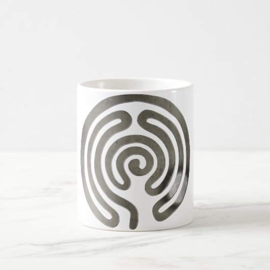 Mug labyrinthe argent antique (Centre)