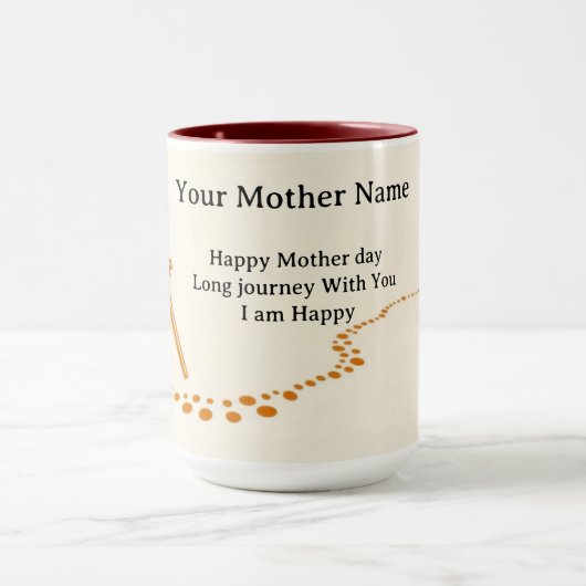 Mug Labyrinthe d'amour de miettes de scone (Centre)