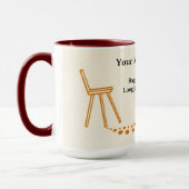 Mug Labyrinthe d'amour de miettes de scone (Gauche)