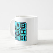 Mug Labyrinthe, Labyrinthe complexe (Devant gauche)