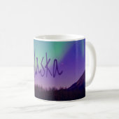 Mug Lac Alaska Northern Lights Mountains (Devant droit)