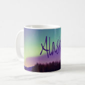 Mug Lac Alaska Northern Lights Mountains (Devant gauche)