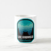 Mug Lac Arrowhead Californie Été (Centre)