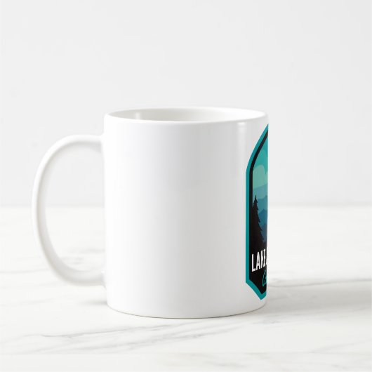 Mug Lac Arrowhead Californie Été (Gauche)