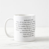 Mug Lac avalanche (Gauche)