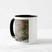 Mug Lac Balkhash dans l'est du Kazakhstan (Devant gauche)