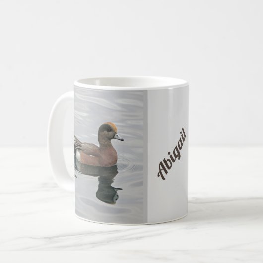 Mug Lac Canard Calme Wigeon Eau Brown Lakeside (Devant gauche)