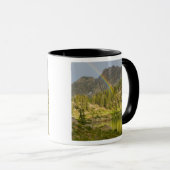 Mug Lac Cecret avec arc-en-ciel sur Devil's Castle, (Devant droit)