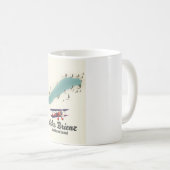 Mug Lac de Brienz carte Suisse (Devant droit)