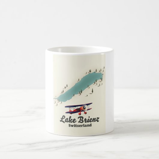 Mug Lac de Brienz carte Suisse (Centre)