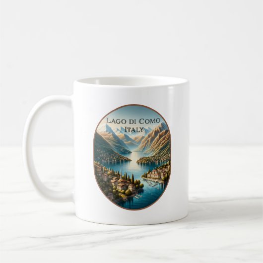 Mug Lac de Côme, Italie (Gauche)
