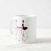 MUG LAC DE CYGNE DE BALLET, BALLERINE D'ODETTE ODILE, (Devant gauche)
