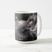 Mug Lac des cygnes au clair de lune (Devant droit)