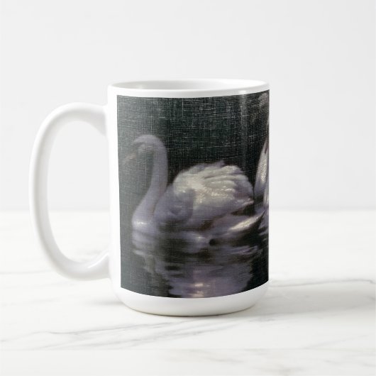 Mug Lac des cygnes au clair de lune (Gauche)