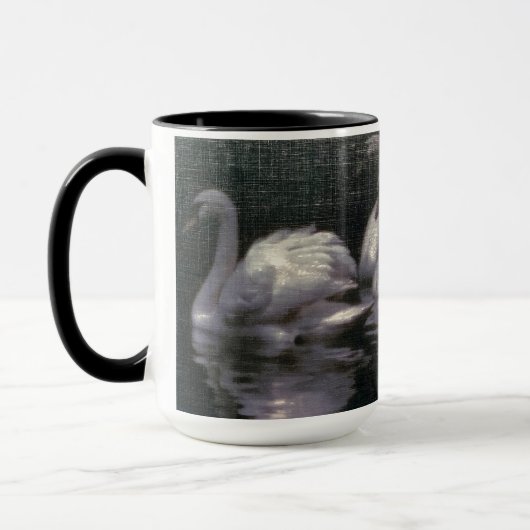 Mug Lac des cygnes au clair de lune (Gauche)